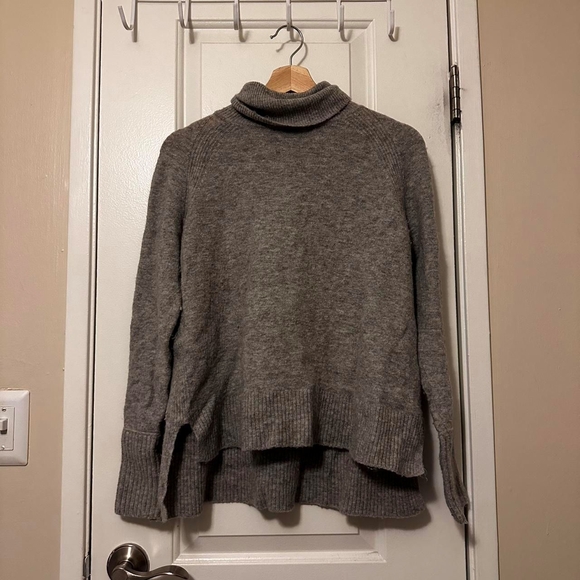 J. Crew Sweaters - J. Crew Heather Gray Turtleneck Sweater
